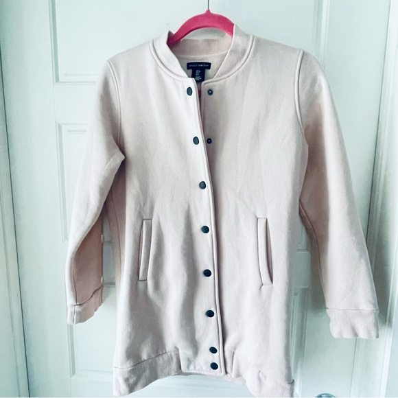 WILLI SMITH WOMEN PINK SNAP CLOSURE LONG SWEATER SIZE S - Picture 8 of 15